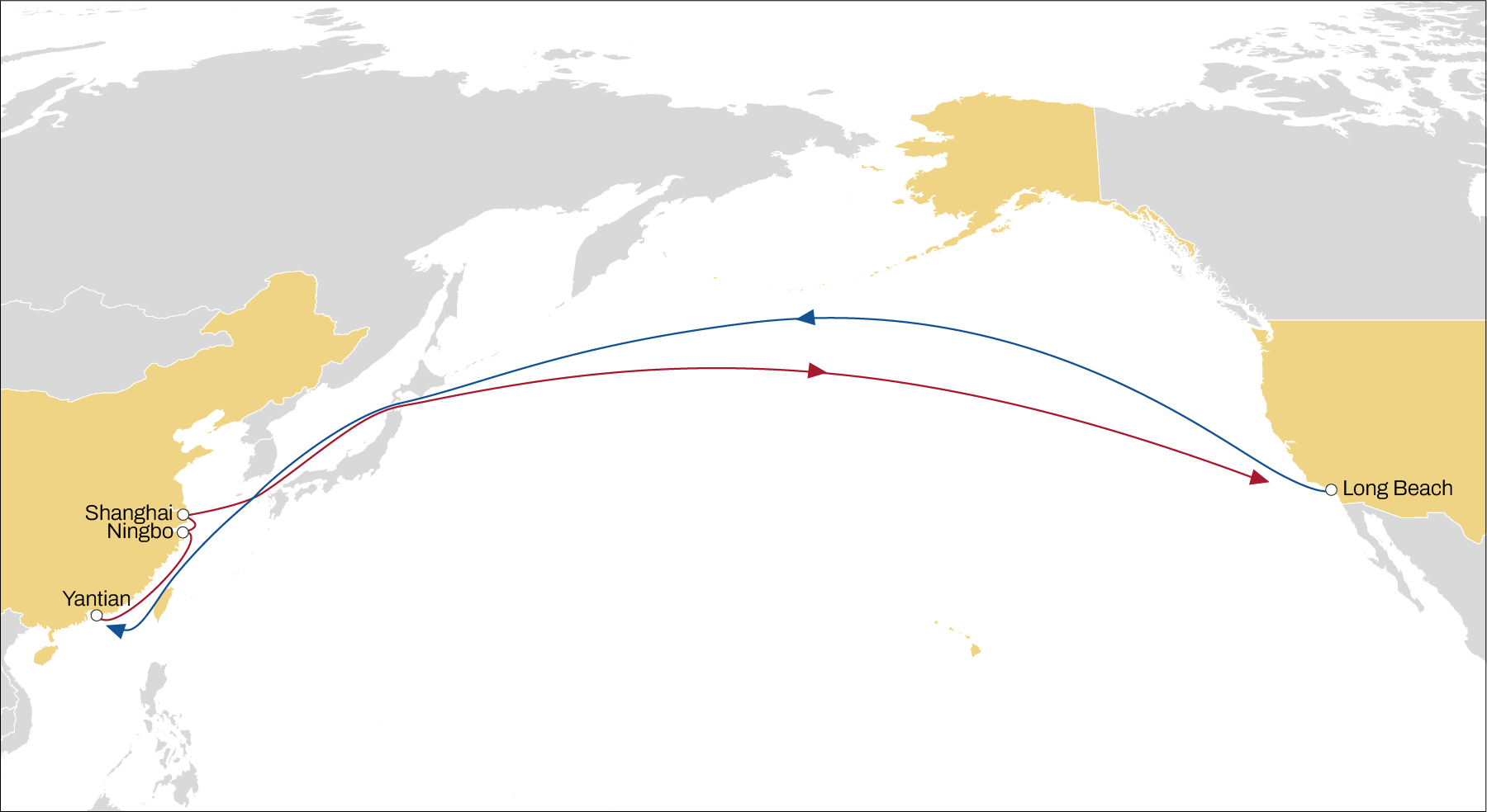 MSC Reinstates Mustang Service Between Asia and USWC