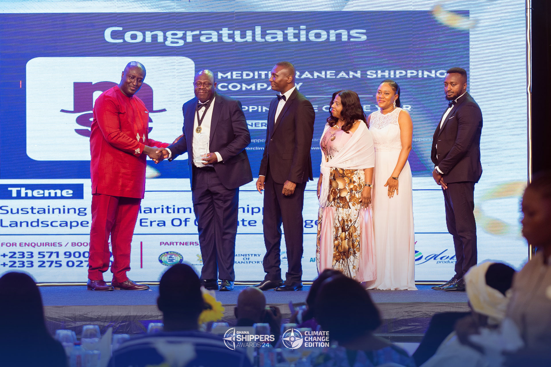 MSC Ghana Recognised With Three Prestigious Shipping Awards | MSC